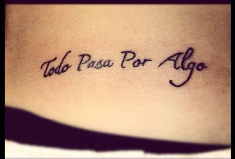 tatuajes todo pasa por algo|todo pasa tatuaje.